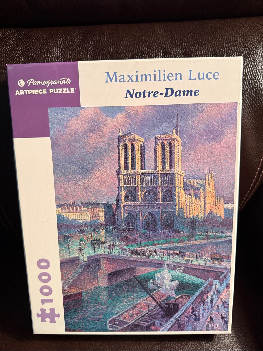 Pomegranate Puzzle - Maximilien Luce Notre-Dame - 1000pc.  Excellent condition